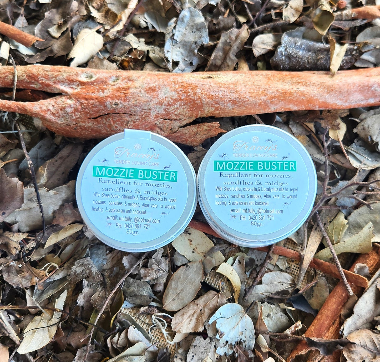 Mozzie Buster Repellent Eucalyptus and Tea tree with Citronella