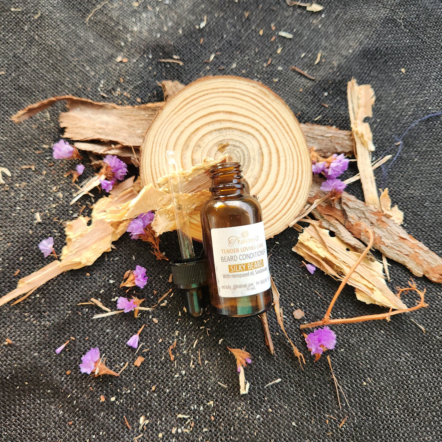 Men's Beard Conditioner- Sandalwood with Hemp seed Oil