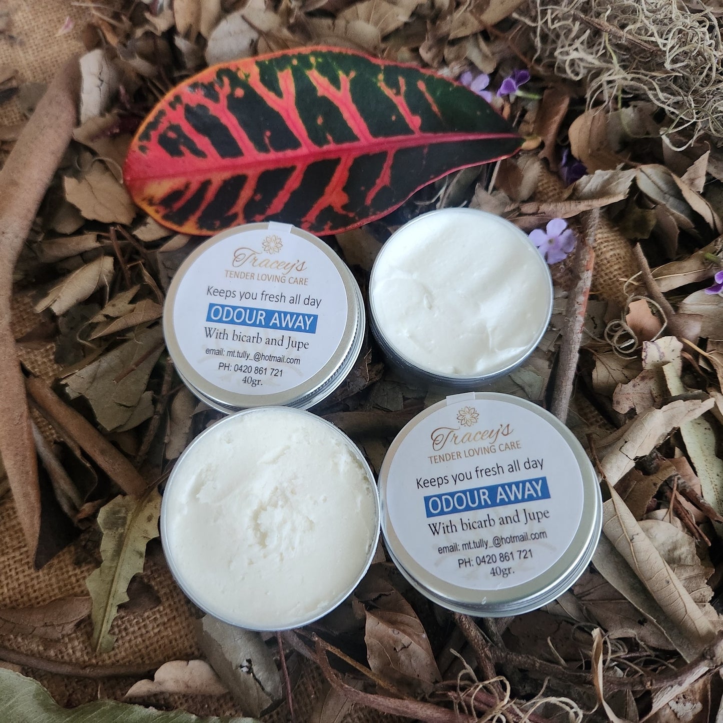 Odour away Natural deodorant
